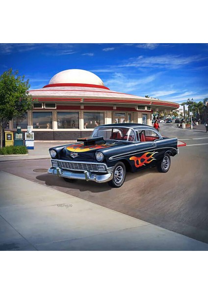 Maket 1956 Chevy Custom 07663