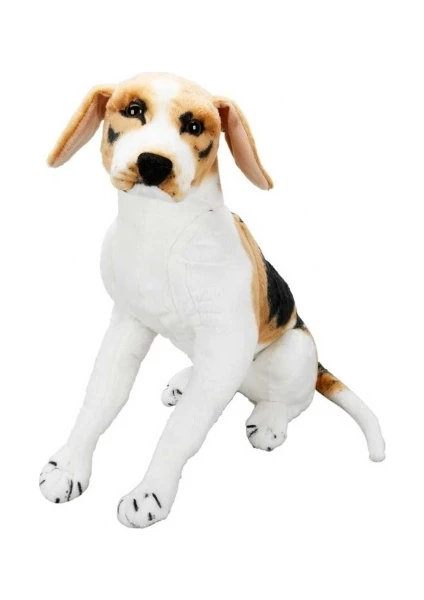 Puffy Friends Beagle 68 cm Oyuncak Oturan Peluş Köpek