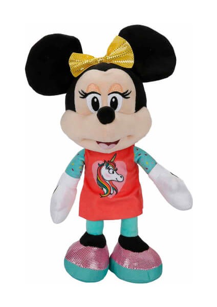 Minnie Core Unicorn Elbiseli Peluş 25 cm