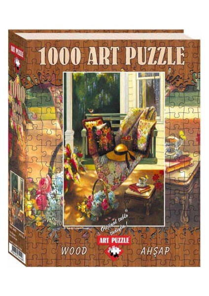 Puzzle Ahşap Puzzle 1000 Parça Yaz Gölgesi
