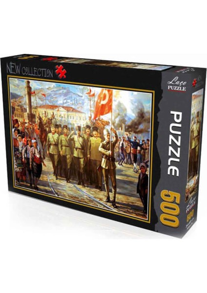 Atatürk İzmir Çıkışı 500 Parça Puzzle