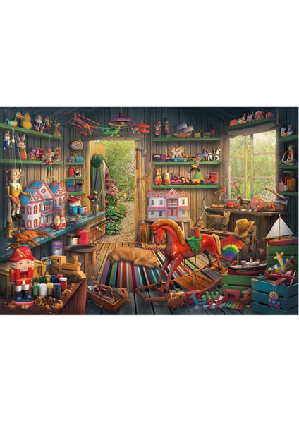 260 Parçalık Puzzle / Oyuncakçı Barakası - Kod 3325