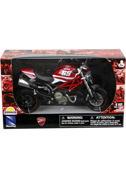 New Ray Ducati Monster 796 N:69 (1/12 Ölçek)