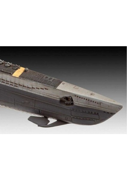 Model Kit 1:350 Alman Denizaltısı Type VII C-41 Plastik Malzeme ile 35 Parça modelleri