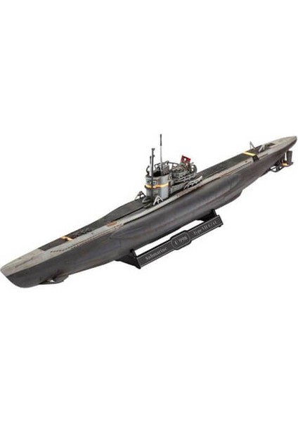 Model Kit 1:350 Alman Denizaltısı Type VII C-41 Plastik Malzeme ile 35 Parça fırsatları