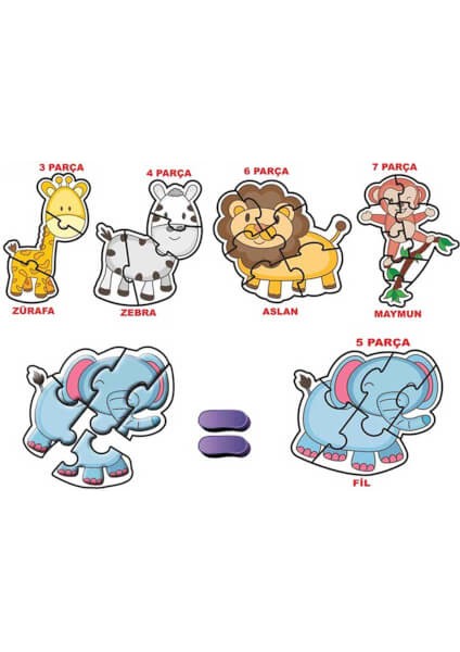 Orman 5'i Bir Kutuda Puzzle