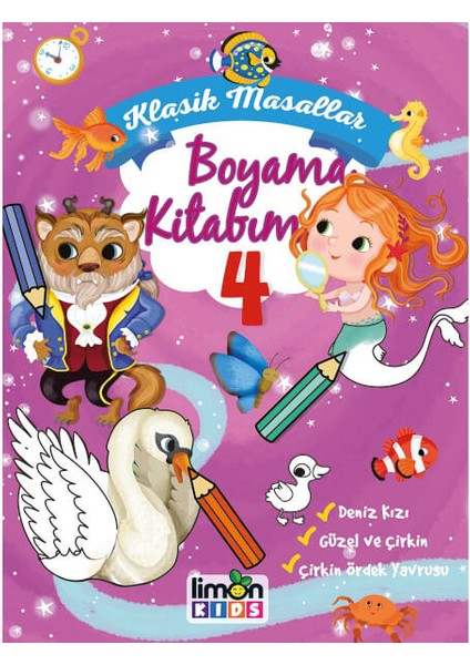 Klasik Masallar Boyama Kitabım 4
