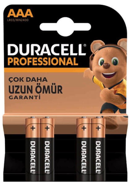 Alkalin Professional Aaa İnce Kalem Pil 4'lü Paket modelleri