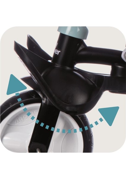 Baby Driver Comfort 3'ü1 Arada Bisiklet Seti - Mavi 741500