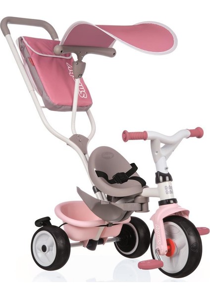 3 Tekerlekli Çocuk Bisikleti 3'ü1 Arada Set- Pembe 741401