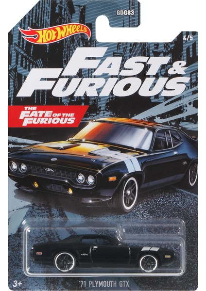 Fast & Furious Arabalar 71 Plymouth Gtx GRP57 fiyatları