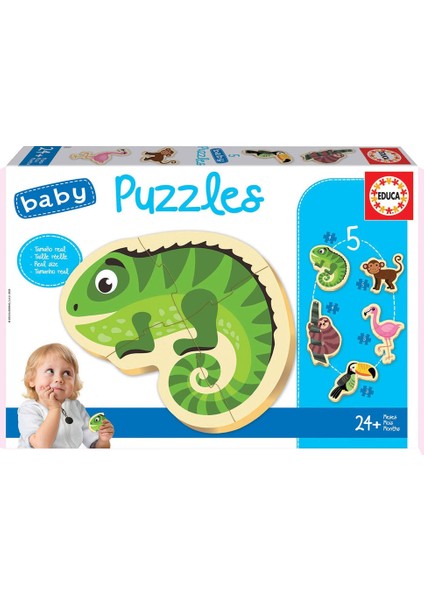 19 Parça Tropik Hayvanlar Baby Puzzle fiyatları