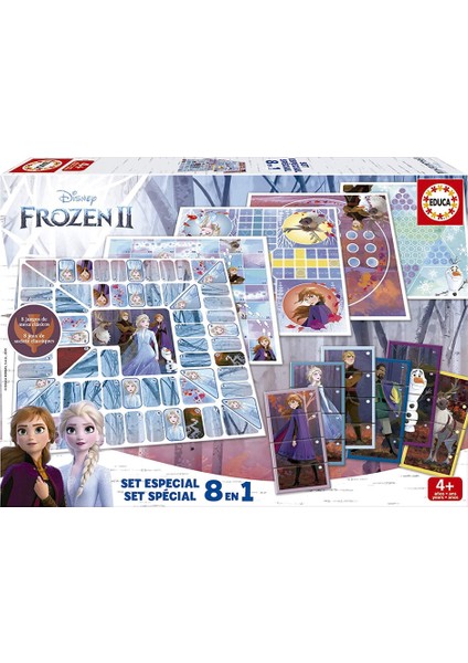 Frozen2 Eğitici Oyun Seti 8 In 1 18379