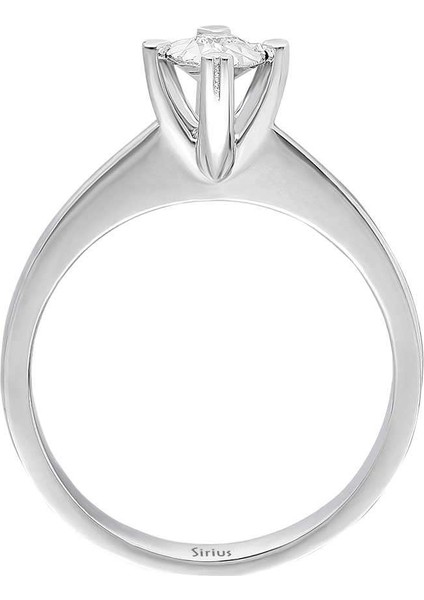 0,30 Karat Görünümlü Pırlanta Tektaş Yüzük 0417R0240 modelleri