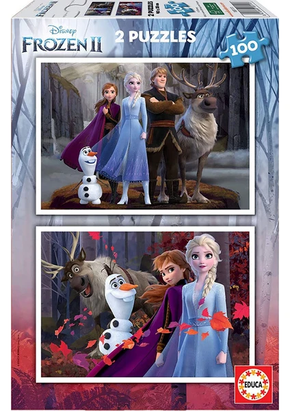 Puzzle 2X100 Frozen2 18111