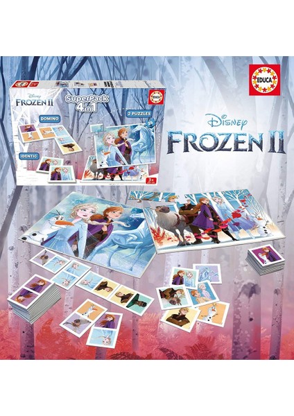 Frozen 2 Eğitici Oyun ve Puzzle Seti 18378 fiyatları