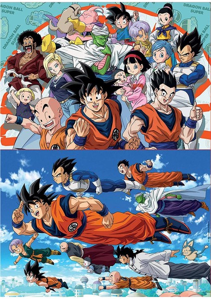 Puzzle 2X100 Parça Dragon Ball 18214