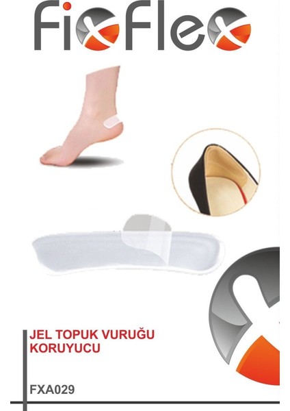 Fixflex Jel Topuk Vuruğu Koruyucu (Çift)