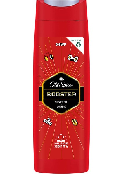 Old Spice Duş Jeli 400 ml Booster