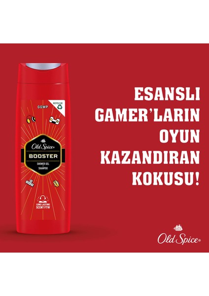 Old Spice Duş Jeli 400 ml Booster