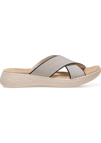 Kımmo 1fx Siyah Kadın Kalın Tabanlı Terlik