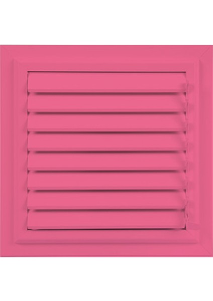 20 x 55 Aspiratörlü - Fanlı Alüminyum Hareketli Yüzeysel Banyo Wc Menfezi