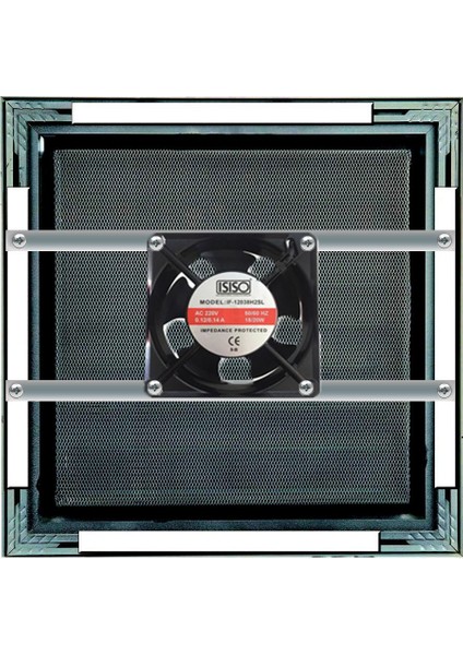 20 x 55 Aspiratörlü - Fanlı Alüminyum Hareketli Yüzeysel Banyo Wc Menfezi fiyatları