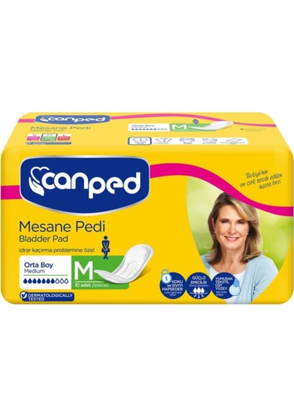 Mesane Pedi Klasik M-Orta Boy 30 Adet (3pk*10)