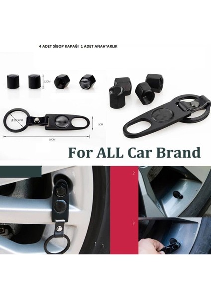 Hyundai Accent Blue Metal Anahtarlık ve 4 Adet Metal Sibop Kapağı Seti fırsatları
