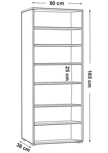 PRT-211-CEVİZ Iki Kapaklı Portmanto