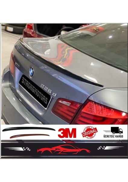 Sm Motors Spoiler Bmw F10 Bagaj Üzeri Çıta - Spoiler Pianoblack - 120CM