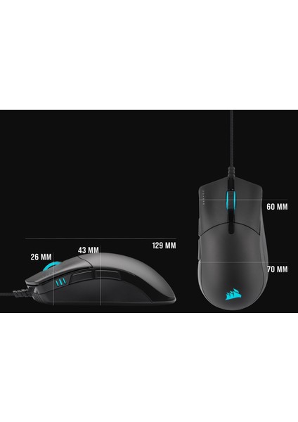 CH-9303111-EU Sabre Rgb Pro Kablolu Gaming Mouse