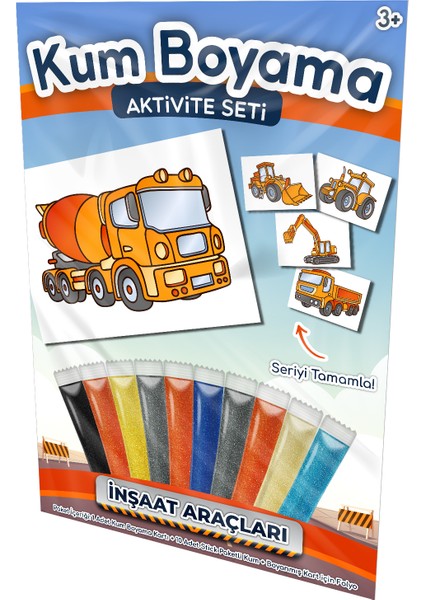 Beton Mikseri | Kum Boyama Aktivite Seti