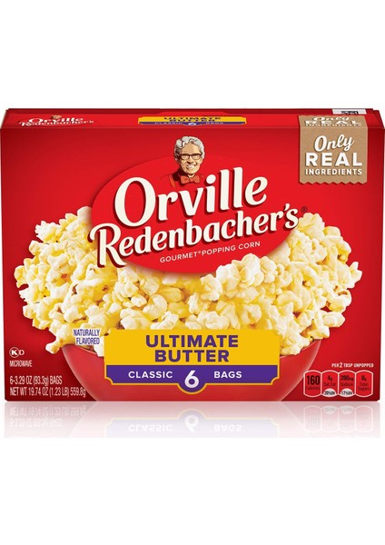 Redenbacher's Ultimate Butter Popcorn Mikrodalga Mısır 559.8G