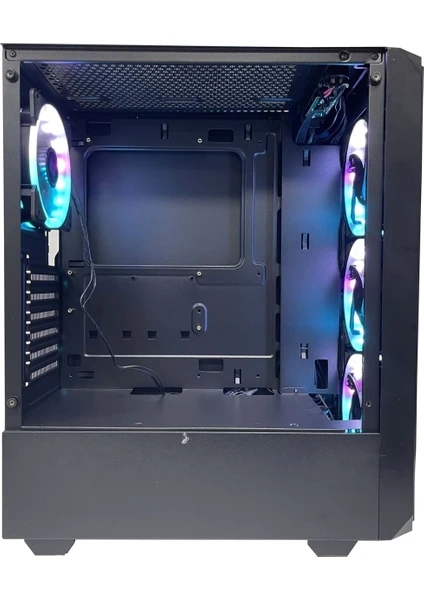 Gameforce GF-8010 Cold 4X120MM Rainbow Fanlı Oyuncu Kasası