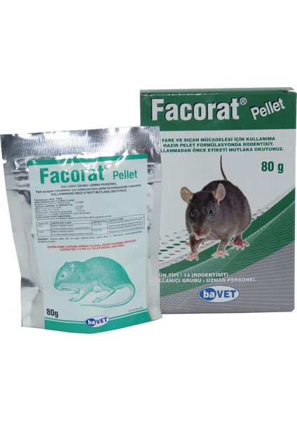 Facorat Pellet 80 G Bavet