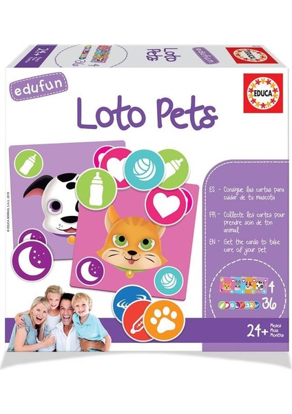 Edufun Loto Pets Kart Oyunu