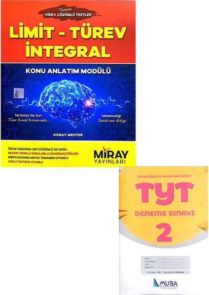 Miray AYT Limit-Türev-Integral(Muba Denemeli)
