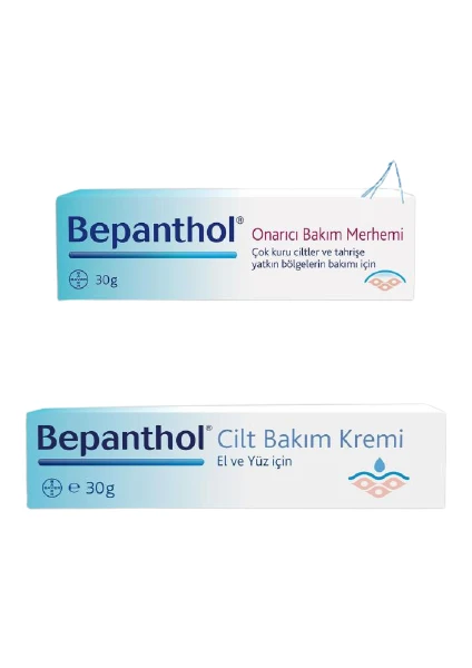 Onarıcı Bakım Merhemi 30 gr + Cilt Kremi 30 gr