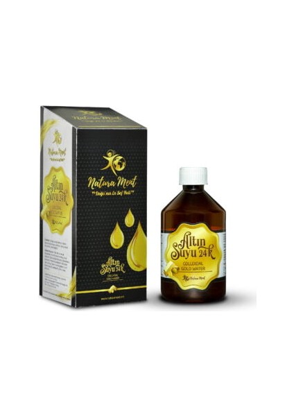 Kolloidal 40PPM Ultra Viyole Altın Suyu 500 cc