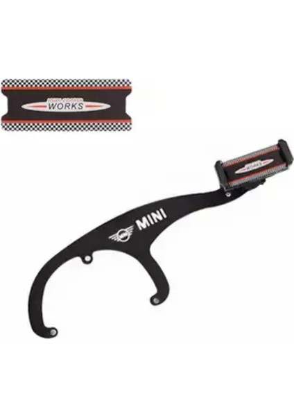 Mini Cooper Araç Içi Telefon Tutacağı Metal Telefon Tutucu R55 R56 R57 R58 R59