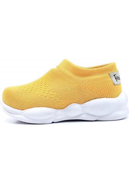 Ultra Hafif Memory Foam Iç Taban Çocuk Triko Spor Ayakkabı SARI-M-1002 fırsatları