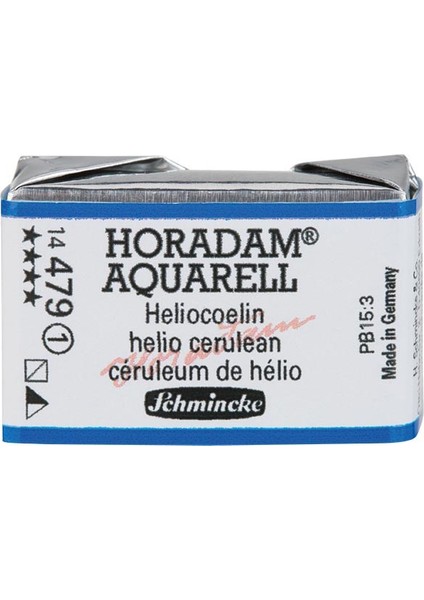: Horadam Aquarell Artist : Tam Tablet Sulu Boya : Seri 1 : 479 Helio Cerulean