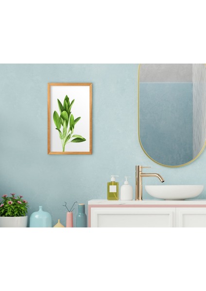 Gift Banyo Dekoratif Retro Ahşap Tablo-13