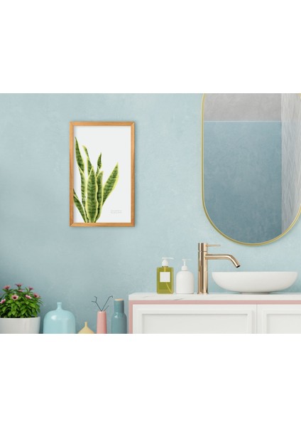 Gift Banyo Dekoratif Retro Ahşap Tablo-9