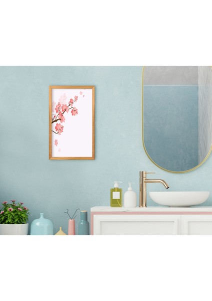 Gift Banyo Dekoratif Retro Ahşap Tablo-8