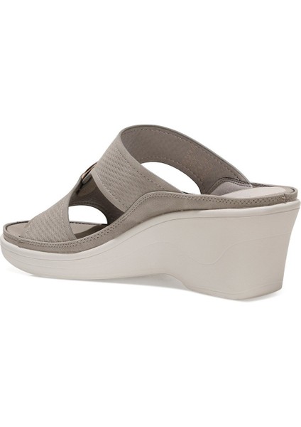 Cadocıa 1fx Gri Kadın Dolgu Topuklu Terlik modelleri