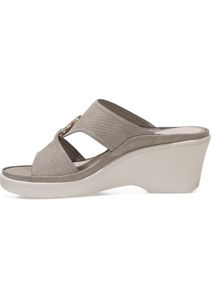 Cadocıa 1fx Gri Kadın Dolgu Topuklu Terlik fırsatları