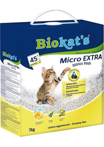 Kedi Kumu Micro Bianco Fresh Extra 7kg