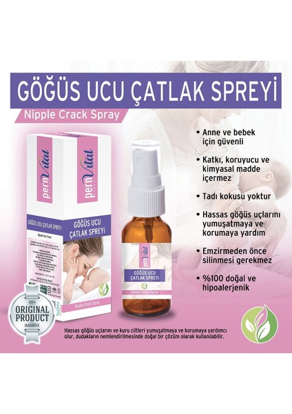 Göğüs Ucu Çatlak Spreyi